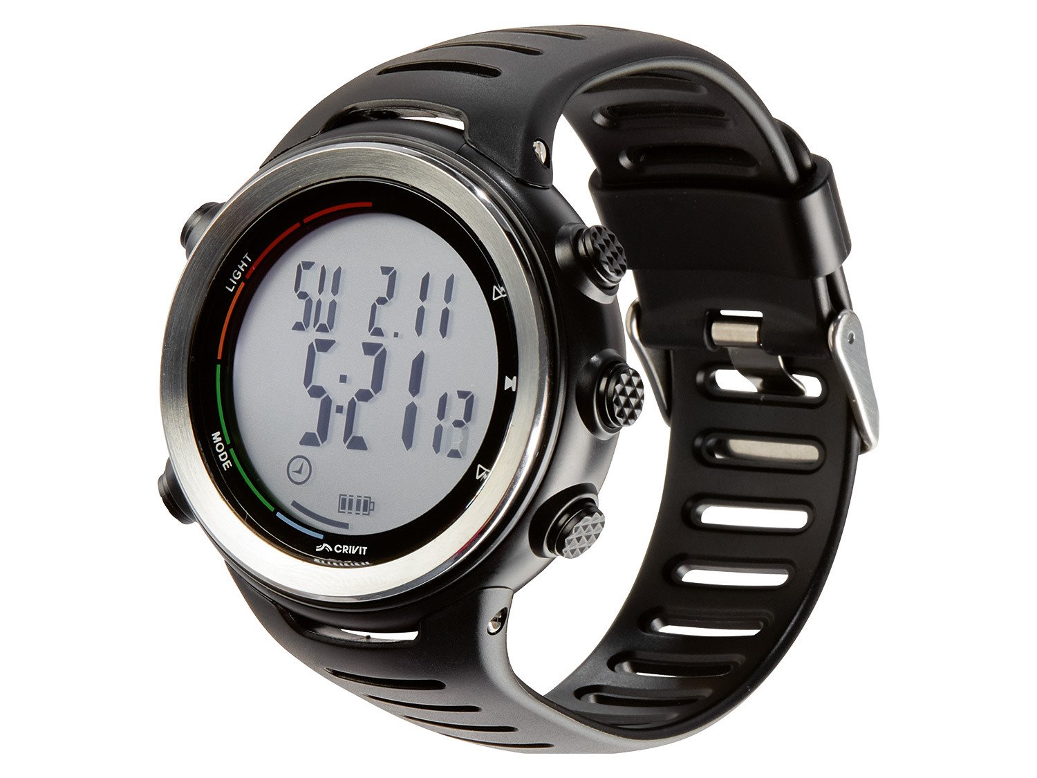 Montre cardiofréquencemètre avec podomètre